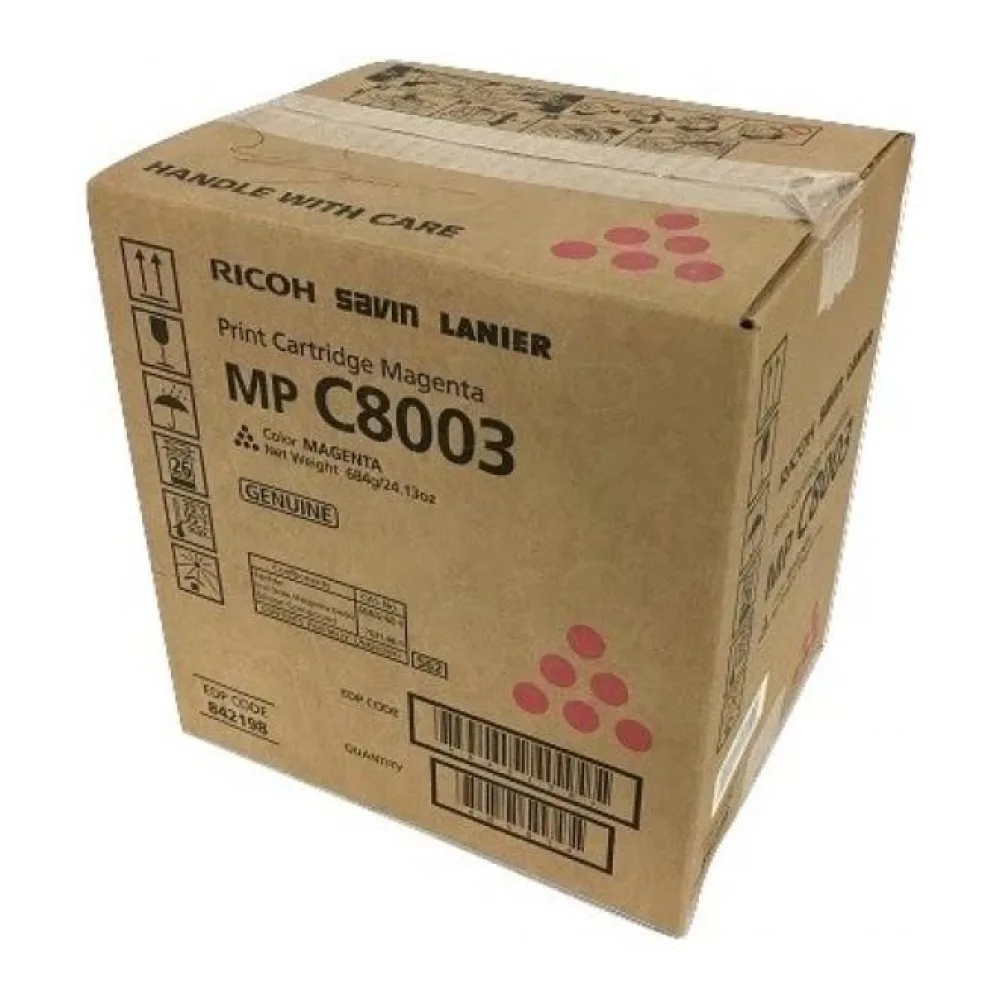 Ricoh Toner Mp C8003 Magenta 842198