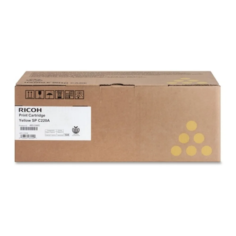 Ricoh Toner Sp C220 Amarillo 406044