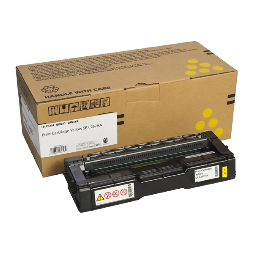 Ricoh Toner Sp C252HA Amarillo 407656