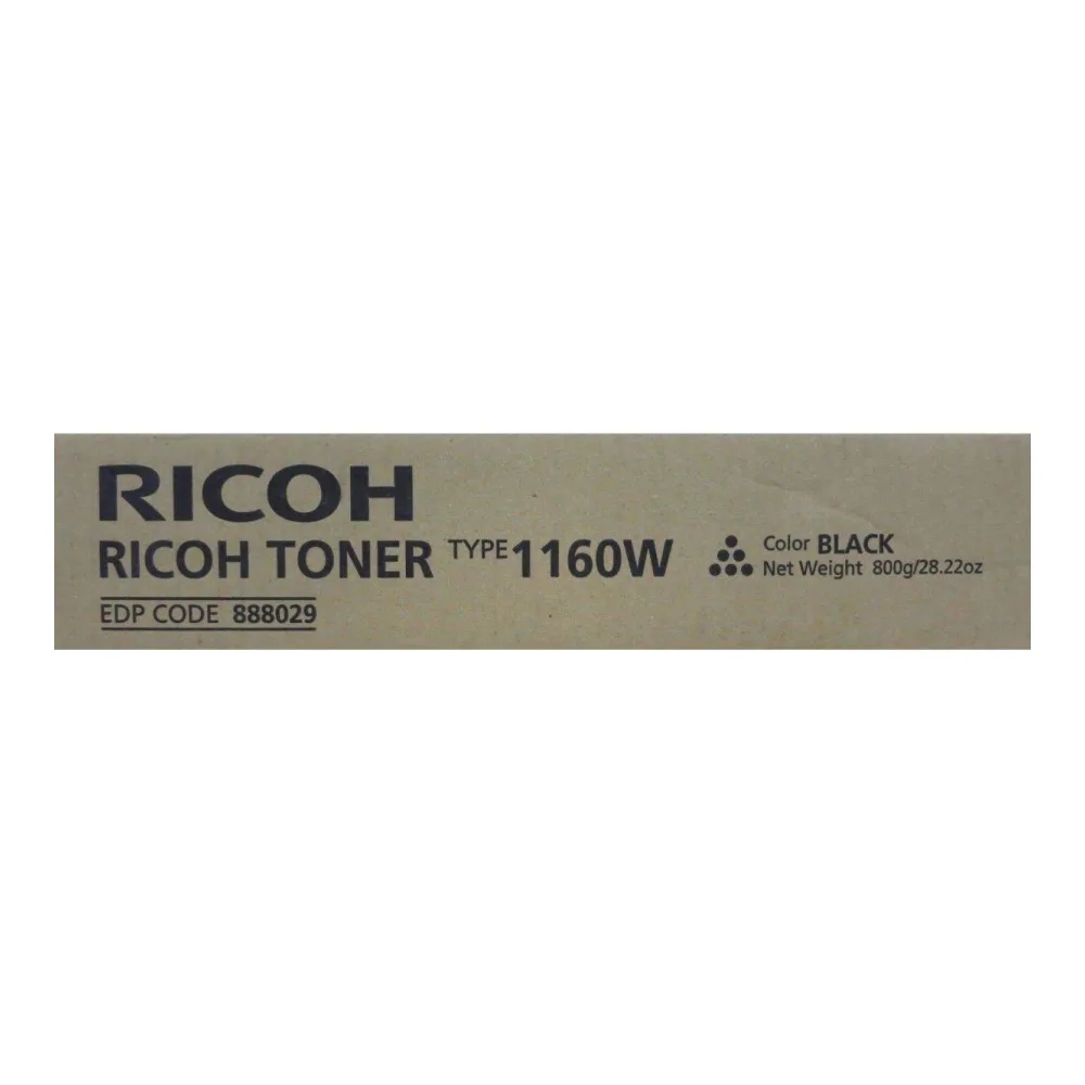 Ricoh Toner Tipo 1160W Negro 888029