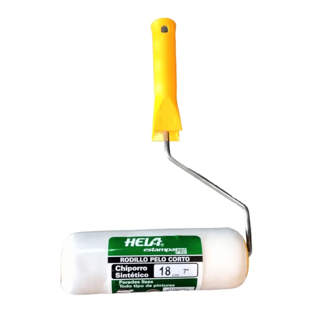 Rodillo Hela 18CMX6MM Fib. Termof. Pelo Corto
