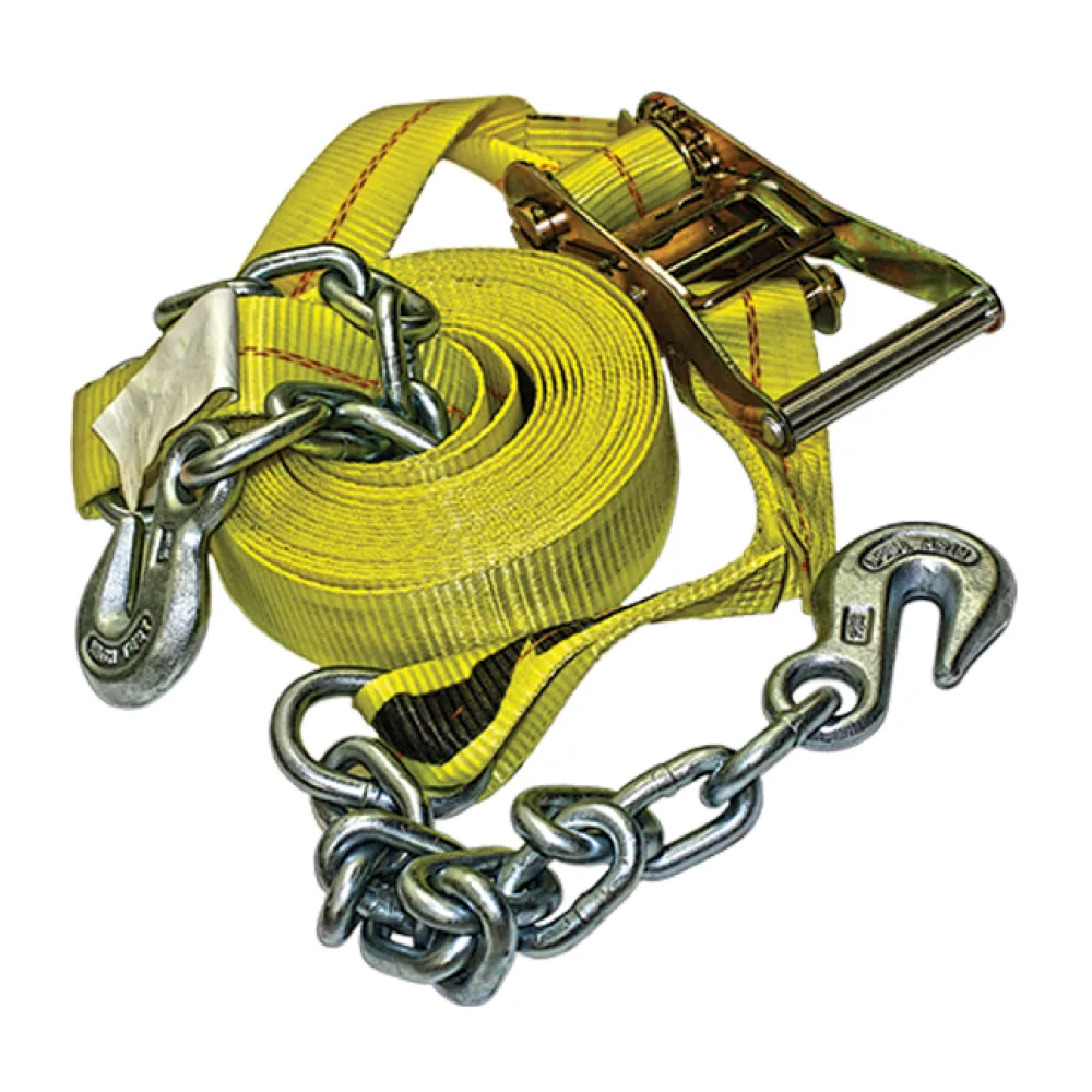 Rqj Ratchet Strap W/ Chain (acc-rsch) Res-q-jack
