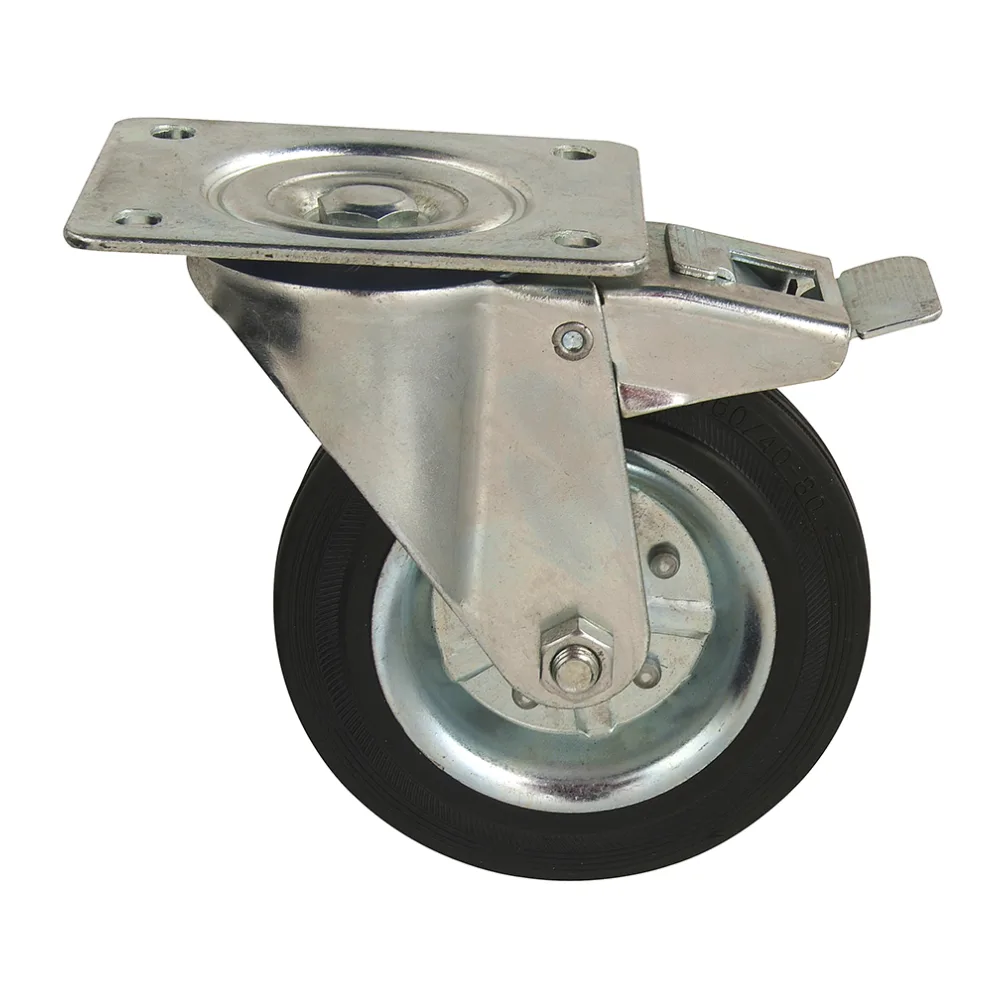 Rueda Giratoria 6" con Freno Start Fire