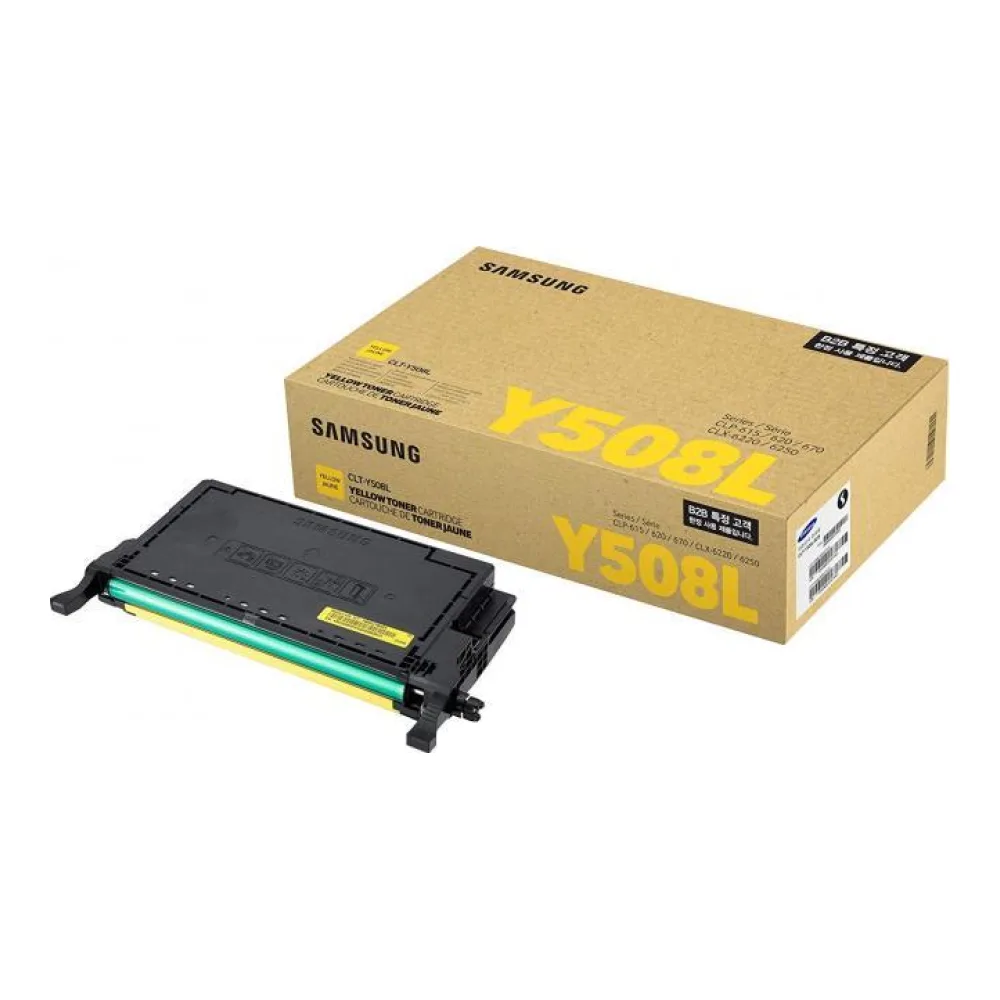Samsung Toner CLT-Y508L Amarillo