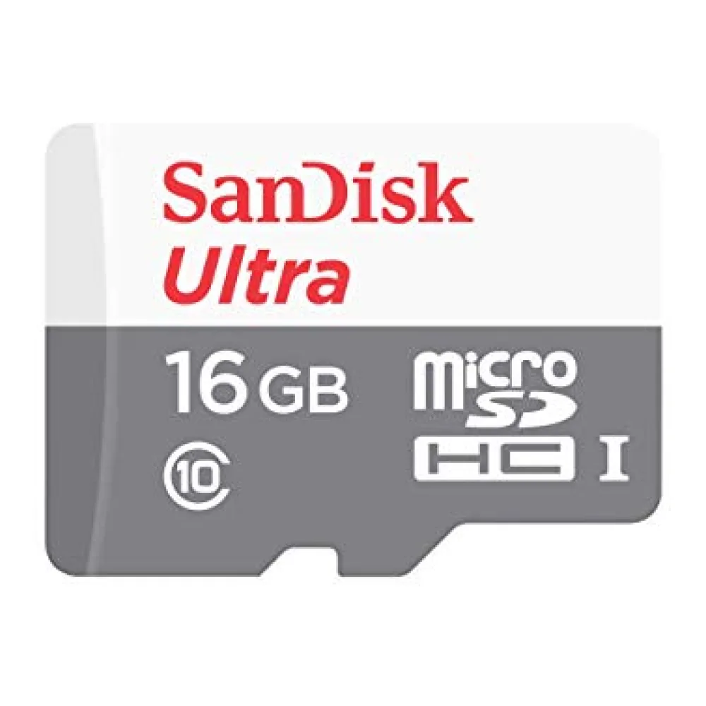 Sandisk Memoria Flash 16 Gb Microsdhc Clase 10 SDSQUNS-016G-CN3MA
