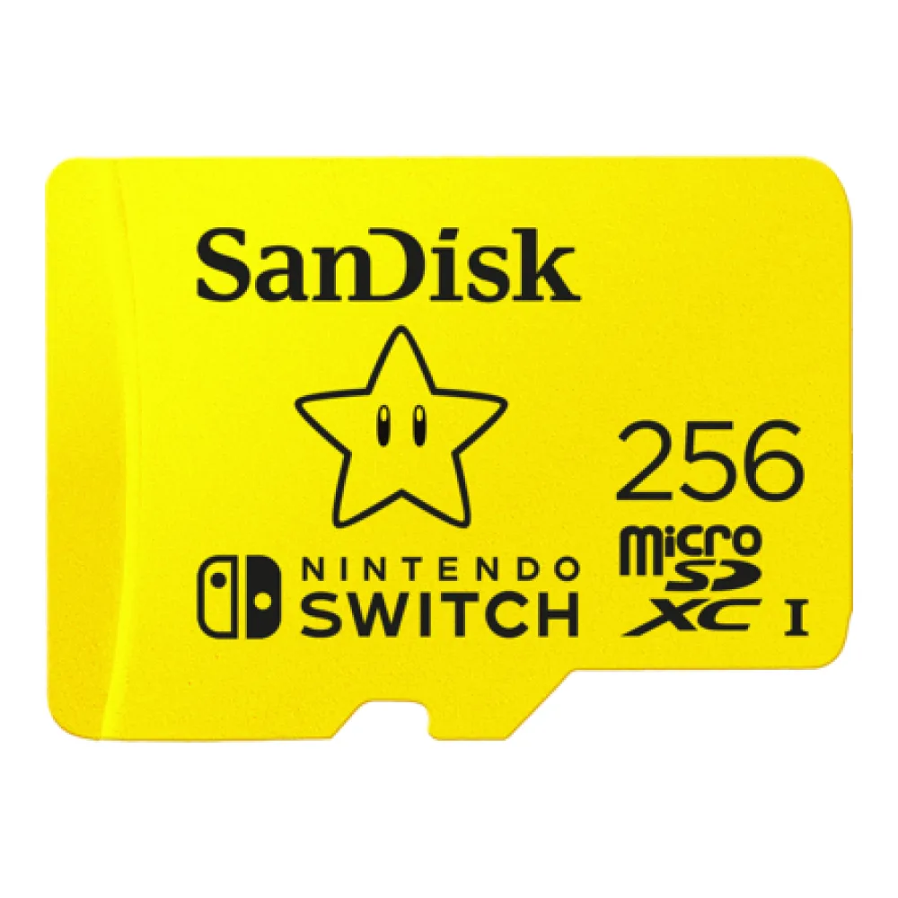 Sandisk Memoria Microsdxc 256GB Nintendo Switch SDSQXAO-256G-GNCZN