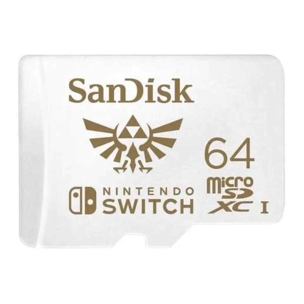 Sandisk Memoria Microsdxc 64GB Nintendo Switch SDSQXAT-064G-GNCZN