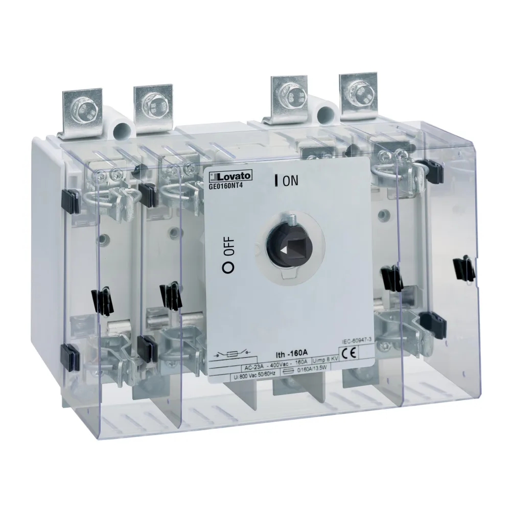 Seccionador Portafusible Nfc, 4X125A sin Maneta 48683072 Lovato