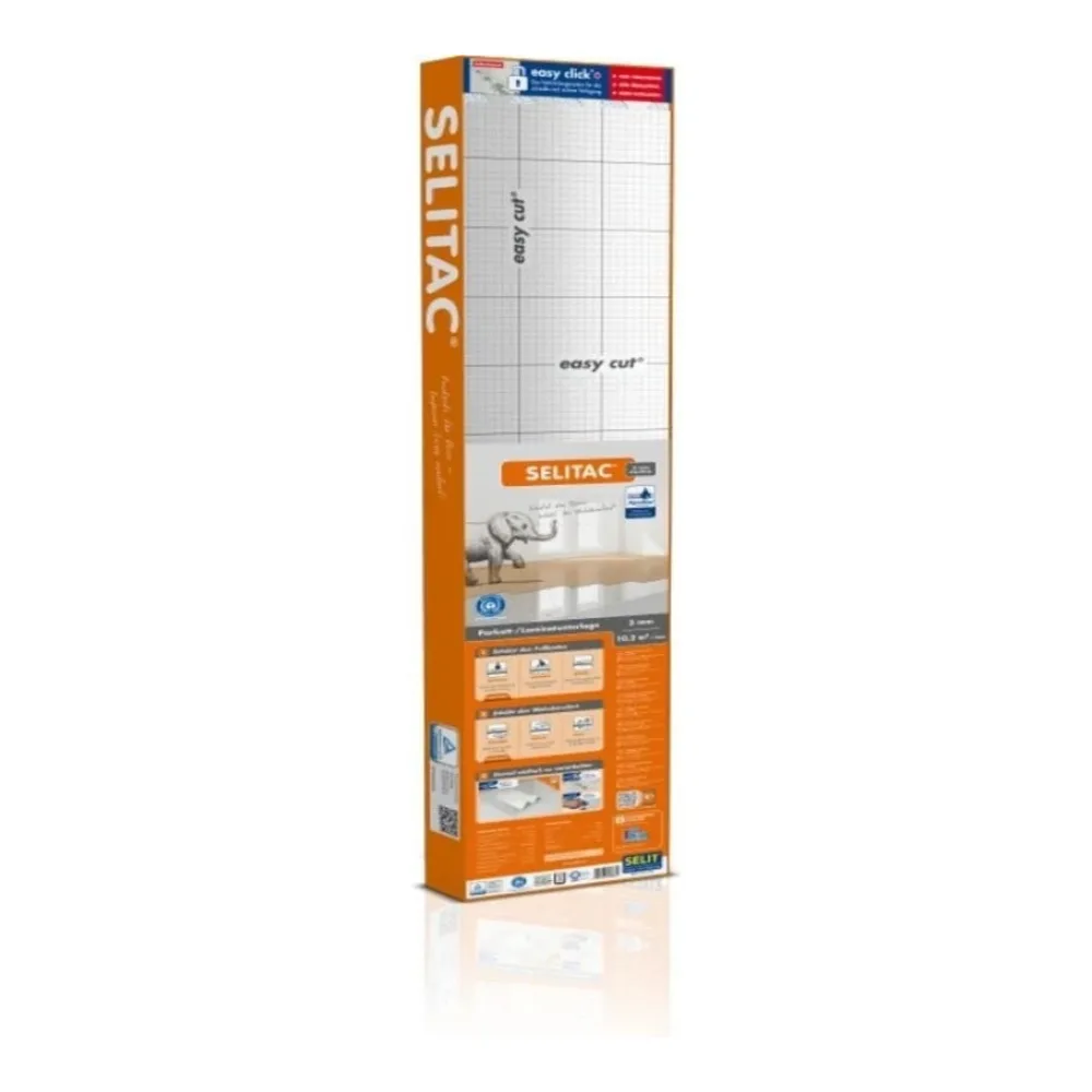 Selitac Aquastop 2.2 13.8 M2 con Cinta Adhesiva (reemplaza Espuma Niveladora) Busel