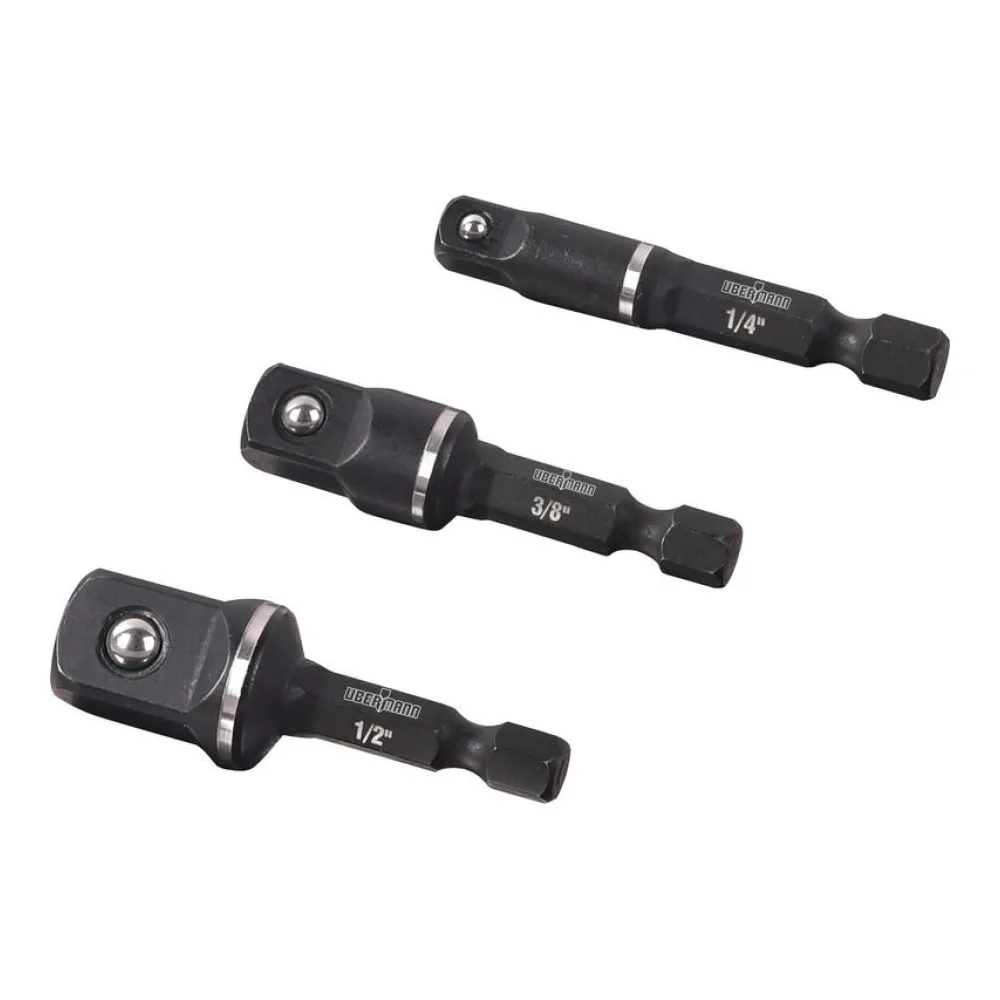 Set 3 Piezas Adaptador Impacto 1/2P Ubermann