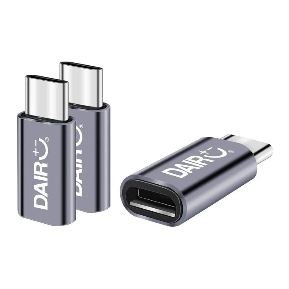 Set 3 Piezas Adaptador Tipo C a Usb C 2.0 Dairu