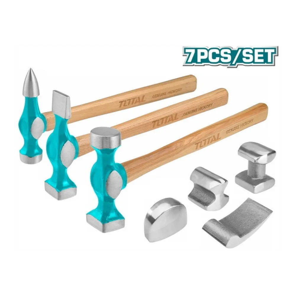 Set Total Martillos/cuñas Desabollar TBAFO712