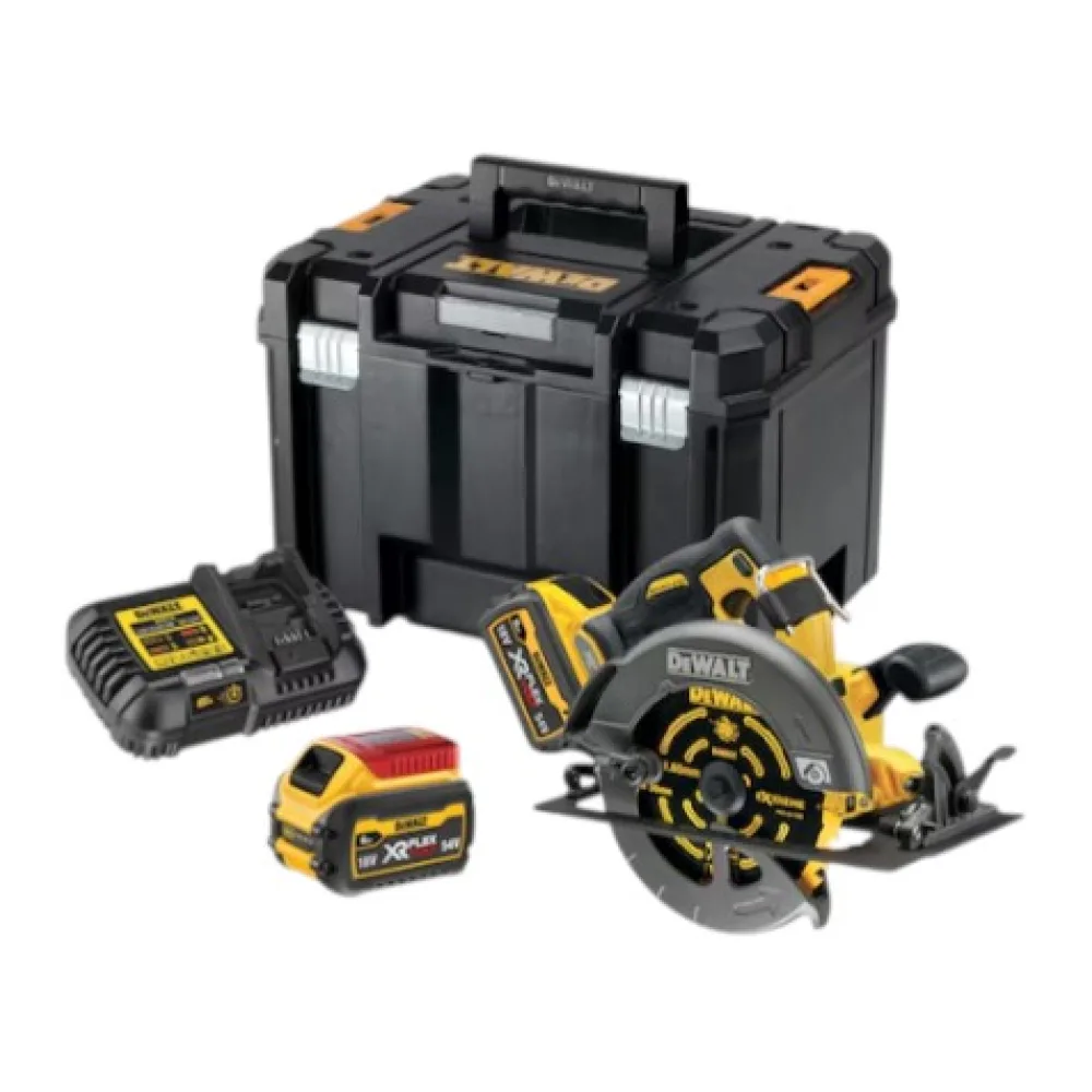 Sierra Circular Inalámbrica 7 1/4 60V DCS578T2-B2 Dewalt