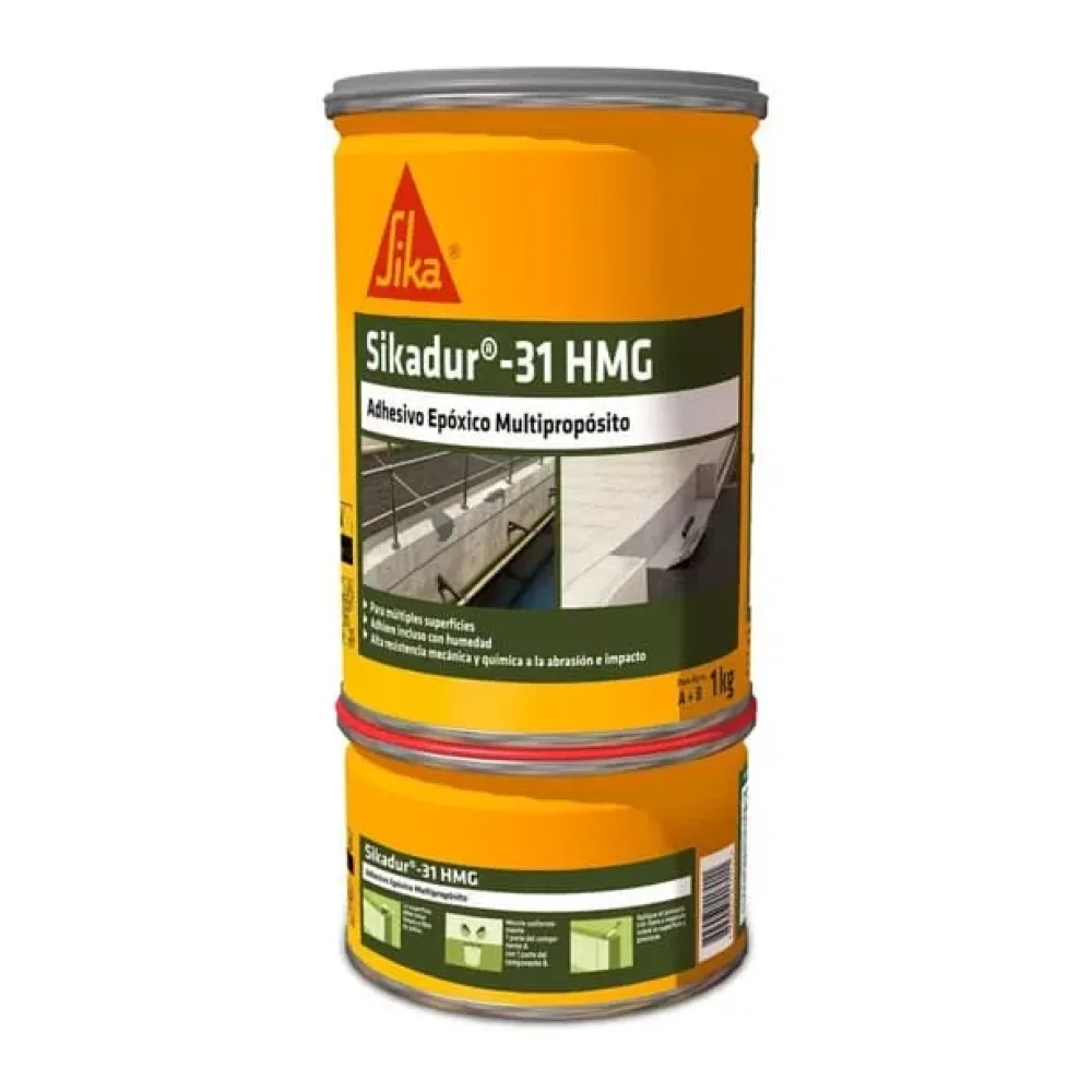 Sikadur 31 Hmg Adhesivo Epóxico Estructural 1 Kg Sika
