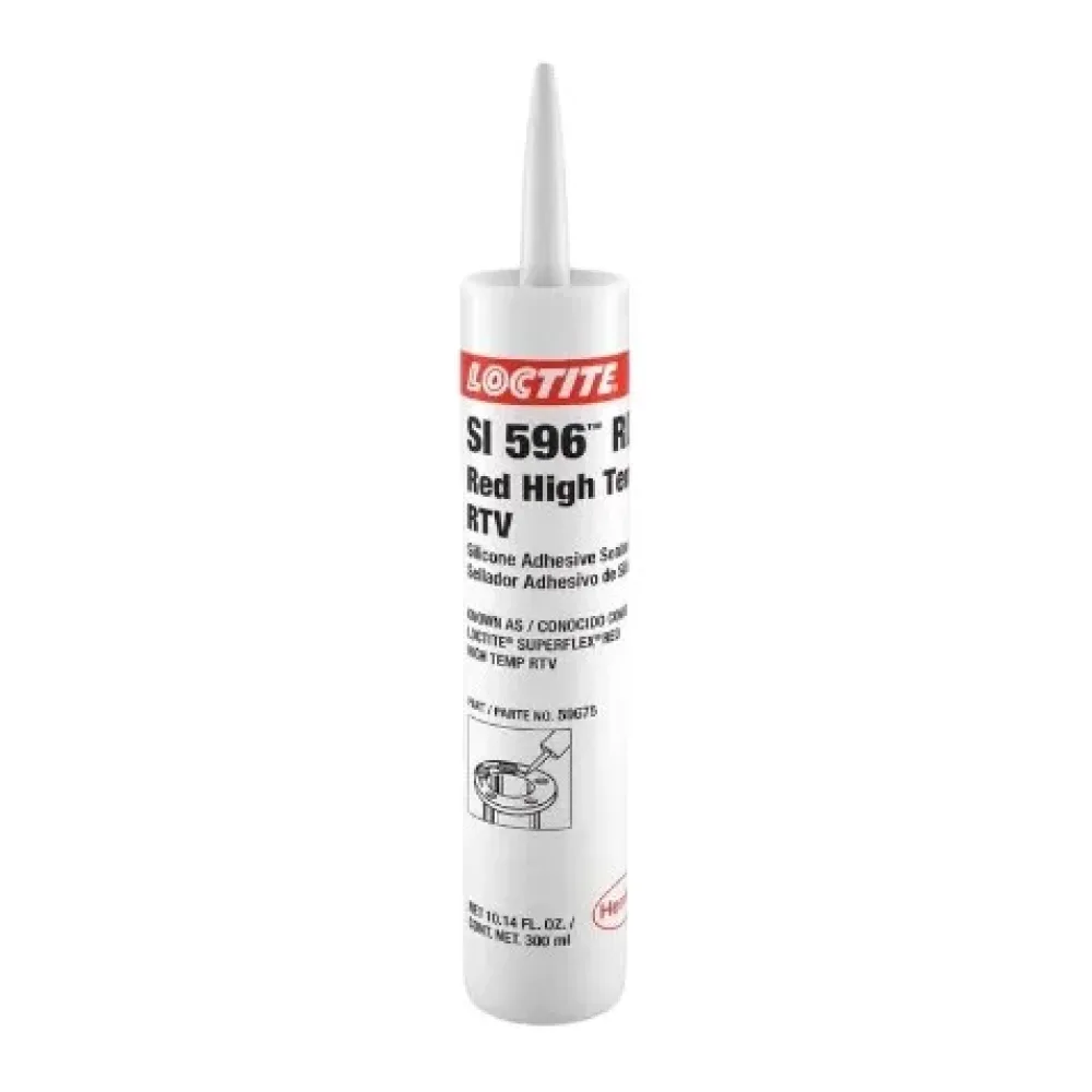 Silicona 596 Roja Alta Temperatura 300ML Loctite