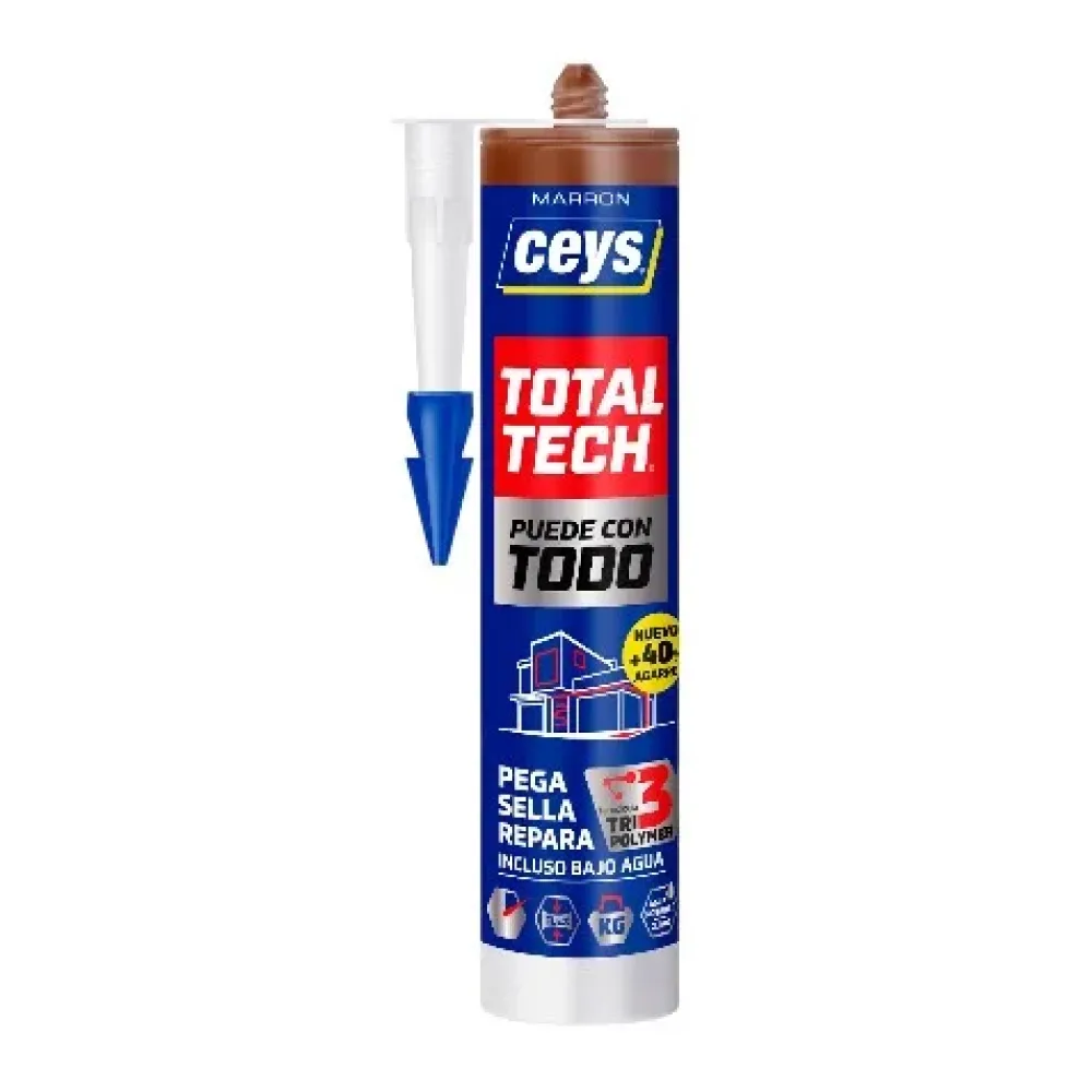 Silicona Sellado Total Tech Café 290 Ml Ceys