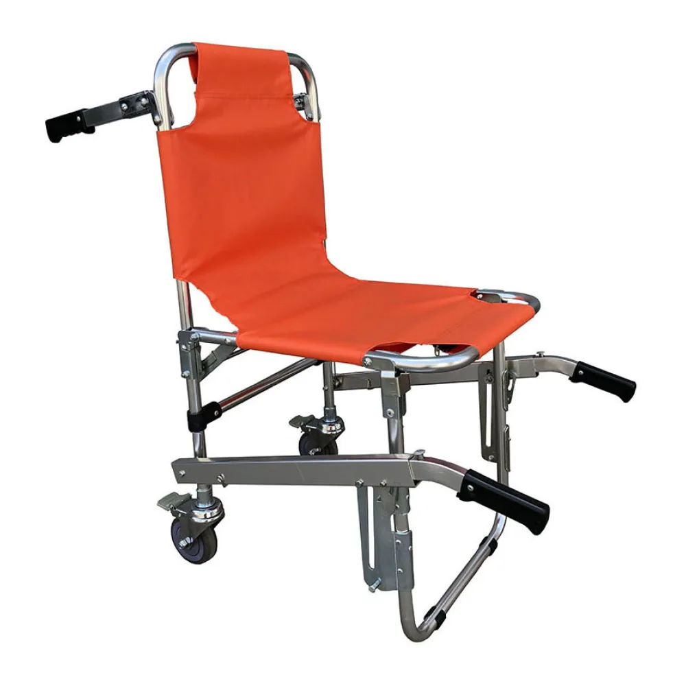Silla de Evacuacion Escala Plegable Naranja HS-C006 Highsee