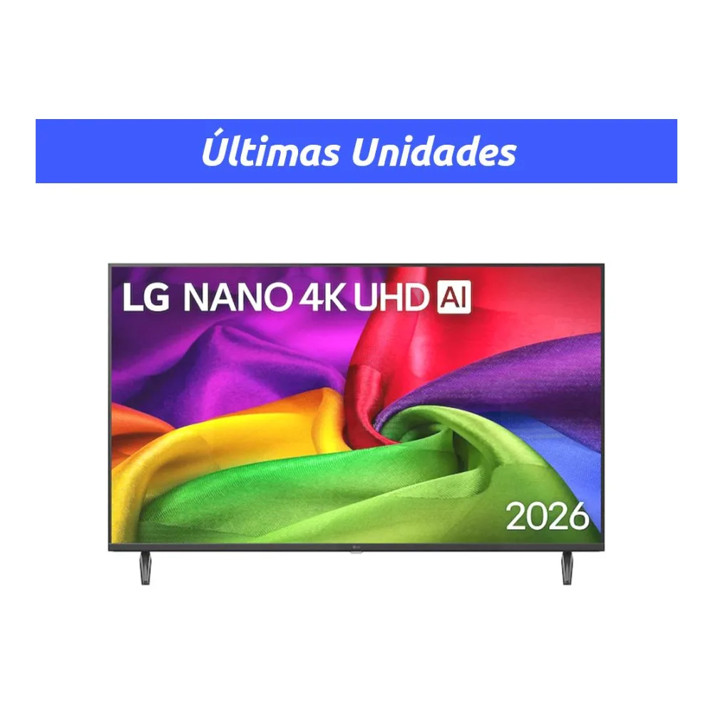Smart Tv LG 50" NU80 Nano Uhd 4K, 50NU800BPSC.AWHQ