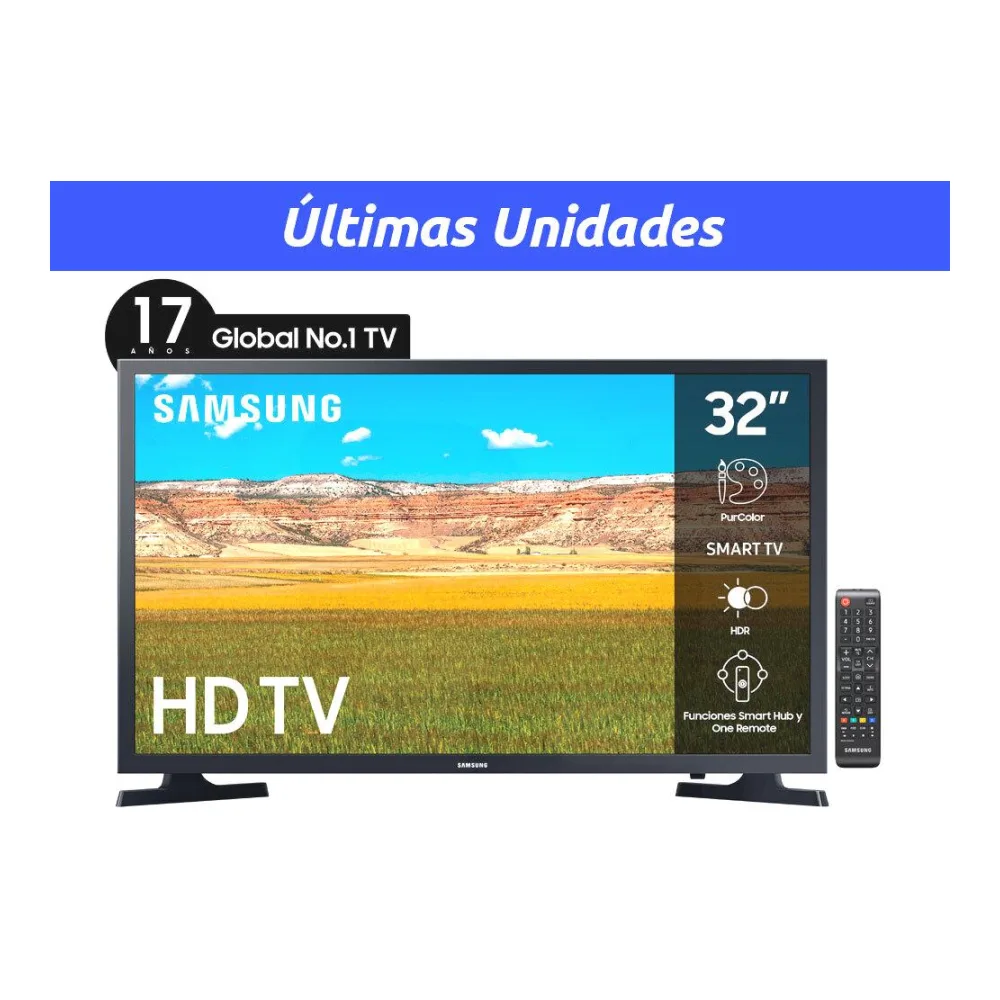 Smart Tv Samsung 32" Led UN32T4202 Hd