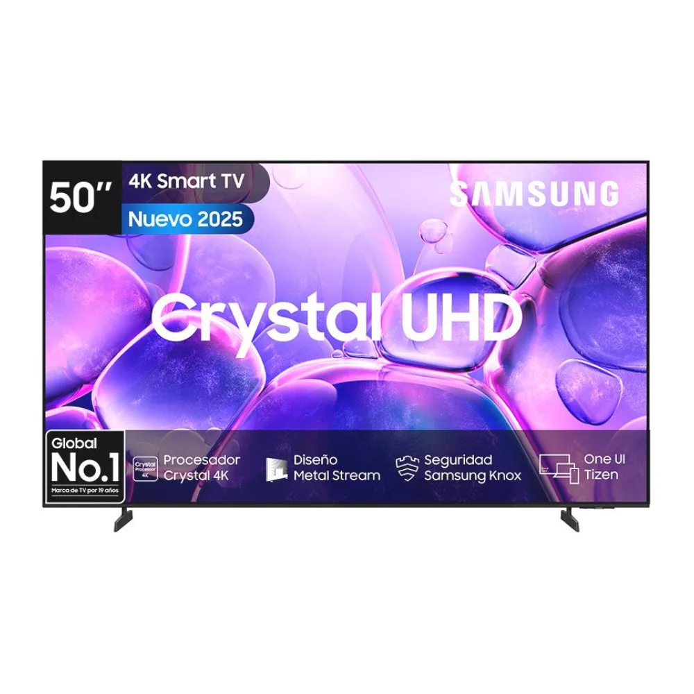 Smart Tv Samsung 50" Crystal Uhd U8000F 4K (2025)
