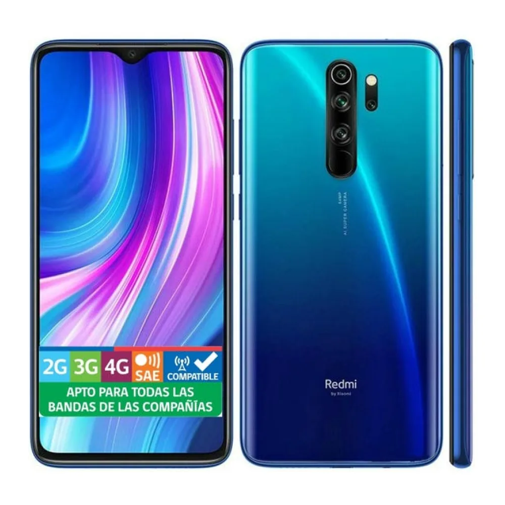 Smartphone Xiaomi Redmi Note 8 Pro Eu 64G Blue CE500XIA15