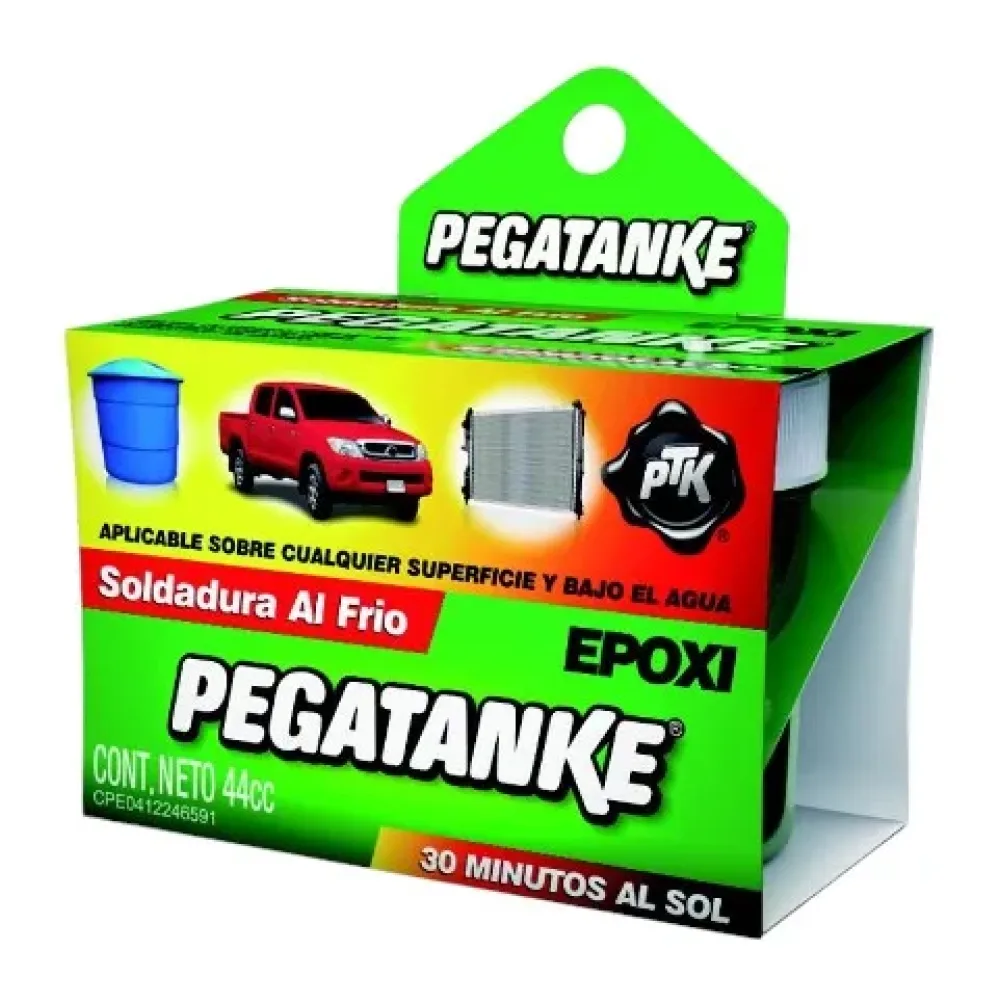 Soldadura Epóxica en Frío Negro 44CC Pegatanke
