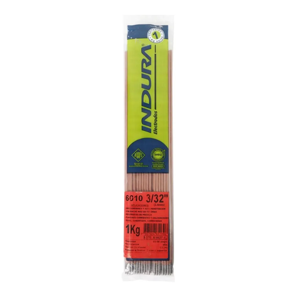 Soldadura Indura # (6010) 3/32 Kg.