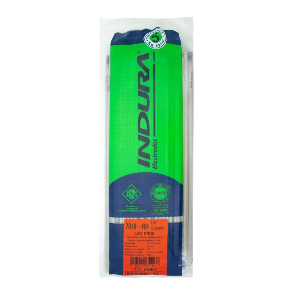 Soldadura Indura FAC.(7018) Rh 1/8 Kg.