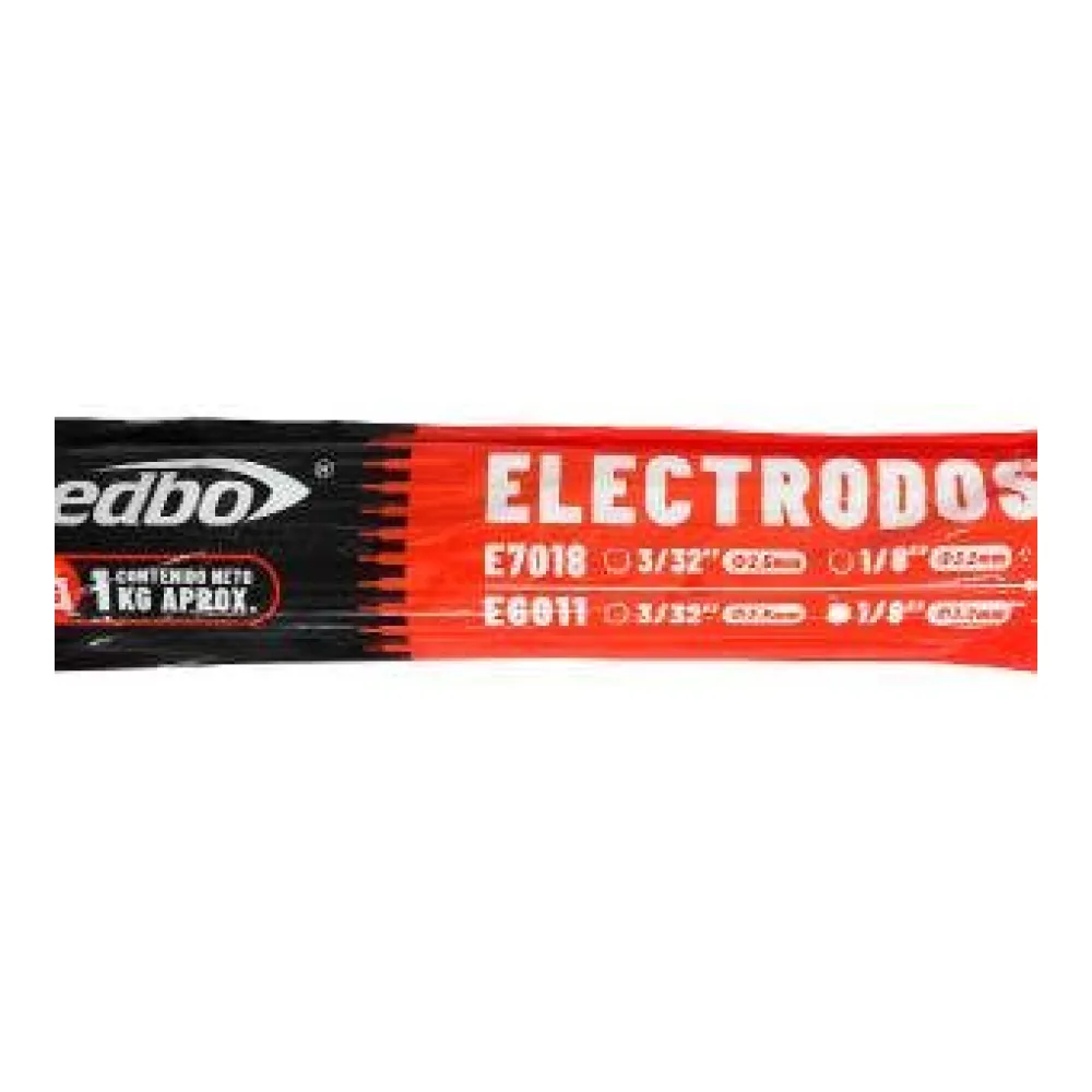 Soldadura Redbo 6011 1/8" (3.2MM) 1KG