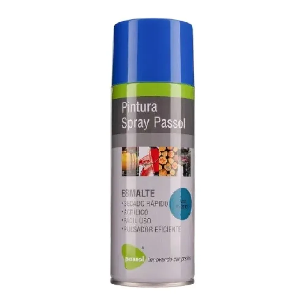 Spray Esmalte Secado Rápido Azul Pacifico 400ML Passol