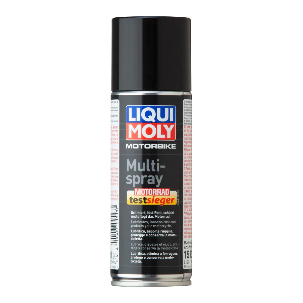 Spray Lubricante Multiuso para Motos Motorbike Multi-spray 200 Ml Liqui Moly