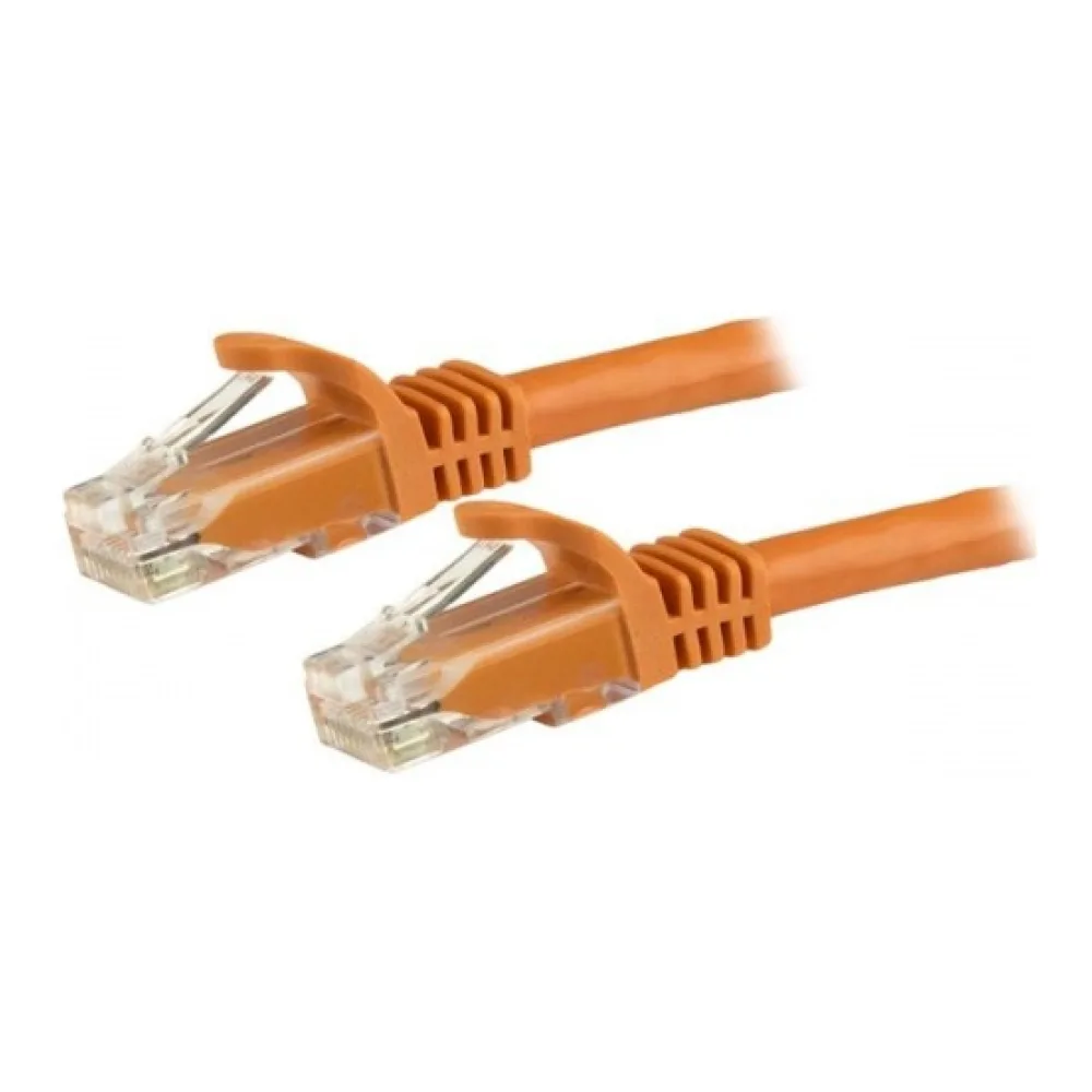 Startech Cable de Red 15CM Naranja N6PATCH6INOR