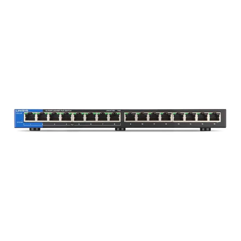 Switch 16B LGS116 10/100/1000 Linksys