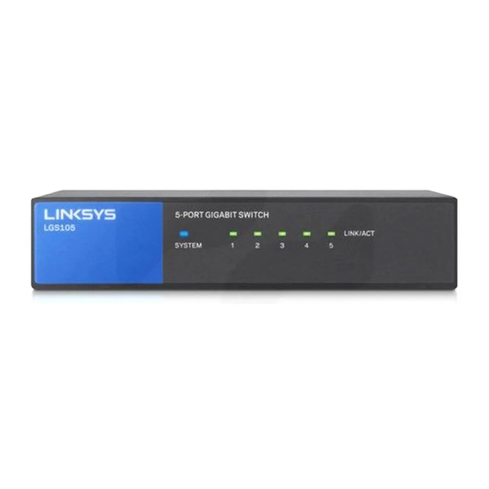 Switch Poe de Escritorio 5 Puertos Gigabit LGS105P Linksys