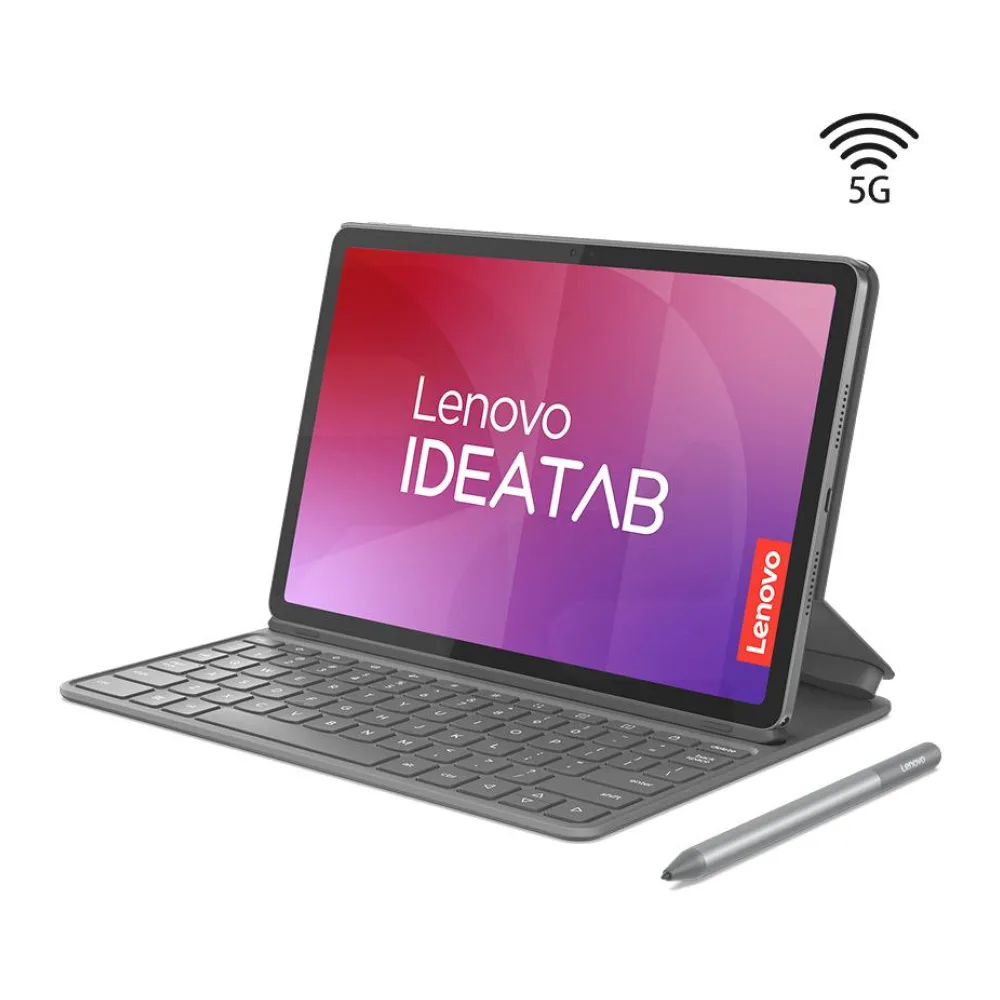 Tablet Ideatab 11" 6GB 128GB 5G Octa Core Android Luna Grey + Folio + Pen Lenovo