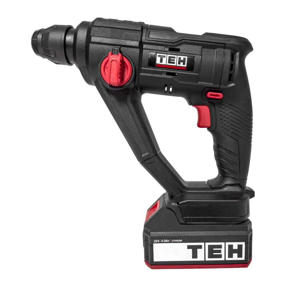 Taladro Martillo Perforador 20V 16MM + 1 Batería + Cargador Tehtools