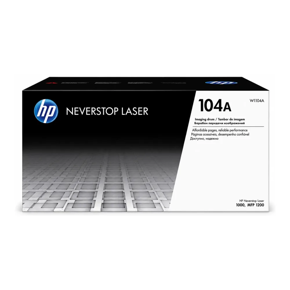 Tambor HP 104A Negro W1104A Original para Neverstop Laser