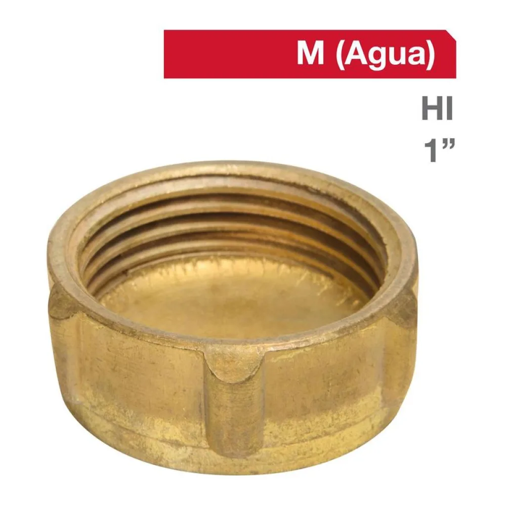 Tapa Gorro Bronce Hi 1" 1U Nibsa
