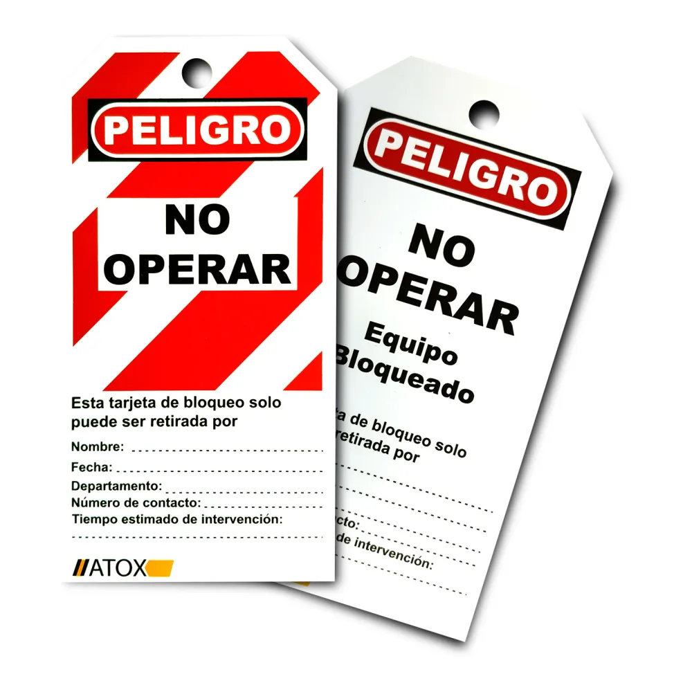 Tarjeta de Bloqueo Atox