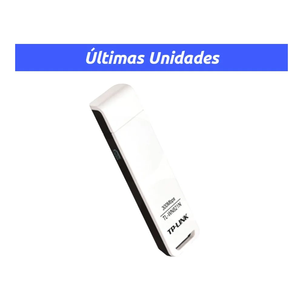 Tarjeta de Red Usb Wifi N300 TL-WN821N Tplink