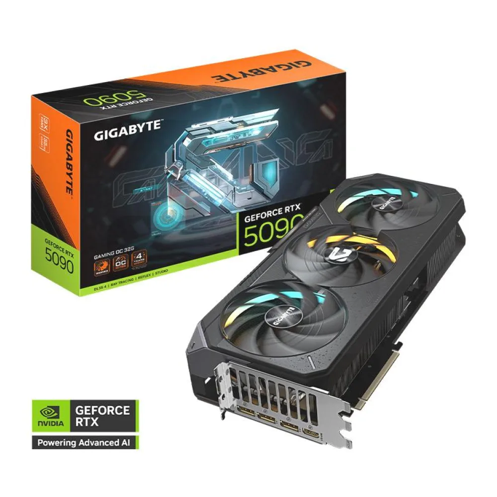 Tarjeta de Video Nvidia Geforce Rtx 5090 Gaming Oc 32G Gigabyte