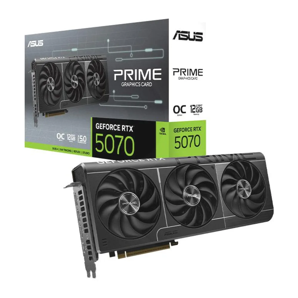 Tarjeta de Video Nvidia Geforce RTX5070 O12G Prime Asus
