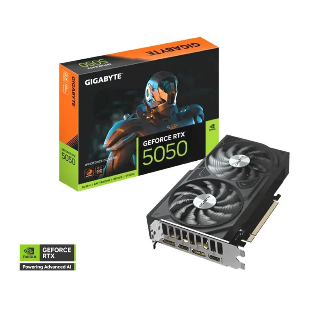 Tarjeta de Video Nvidia Rtx 5050 Windforce Oc V2 8G Gigabyte