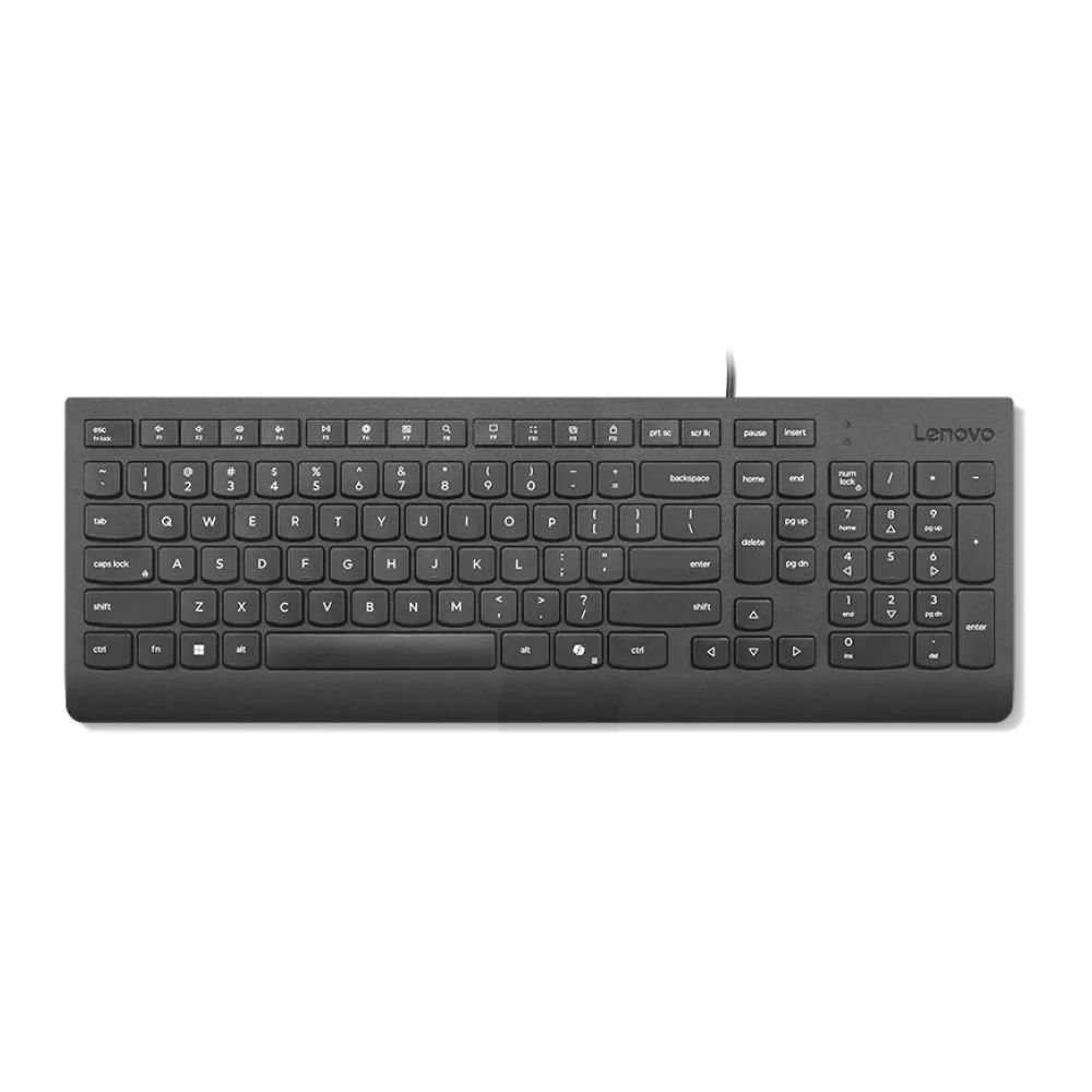 Teclado Alámbrico Essential - Negro Lenovo