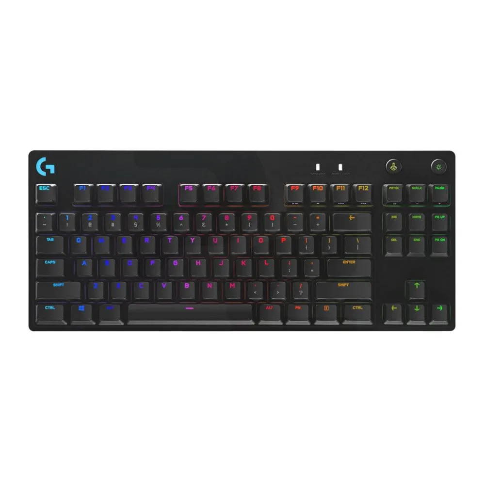 Teclado Gamer Alámbrico G Pro Mecánico Inglés - Negro Logitech