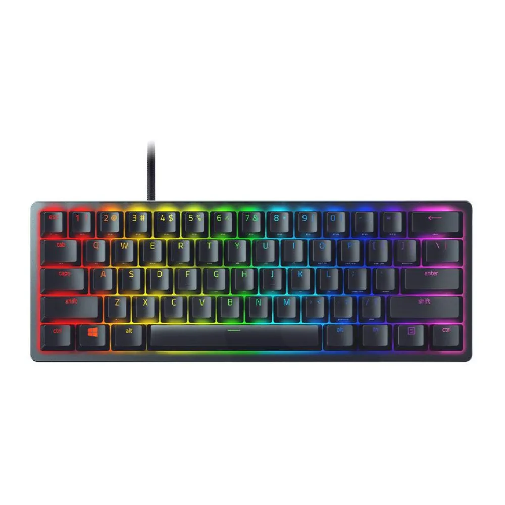 Teclado Gamer Alámbrico Huntsman Mini - Negro Razer