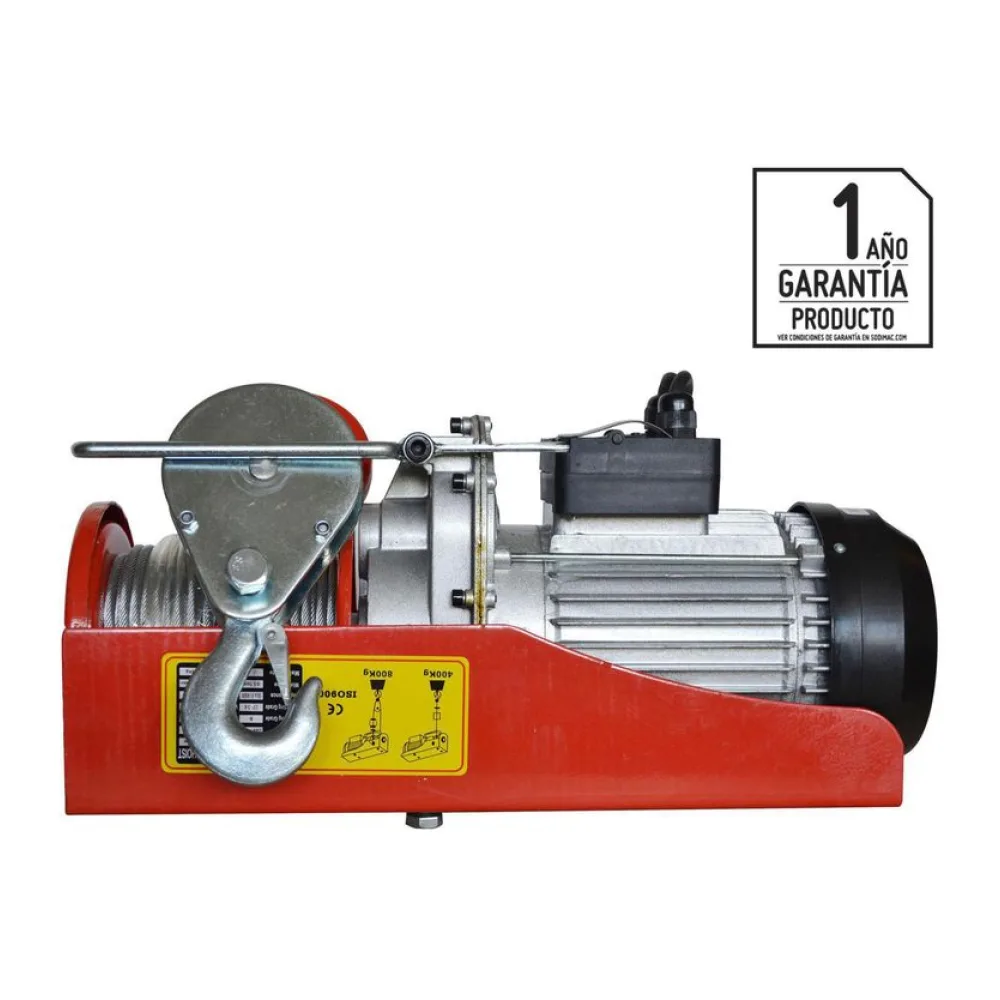 Tecle Eléctrica 6 M 800 Kg Itaka