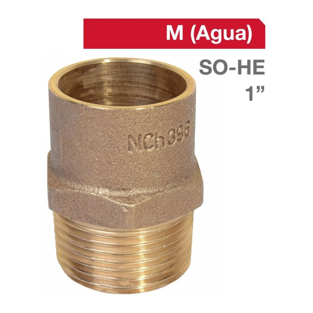 Terminal Bronce So/he 1" 1U Stretto