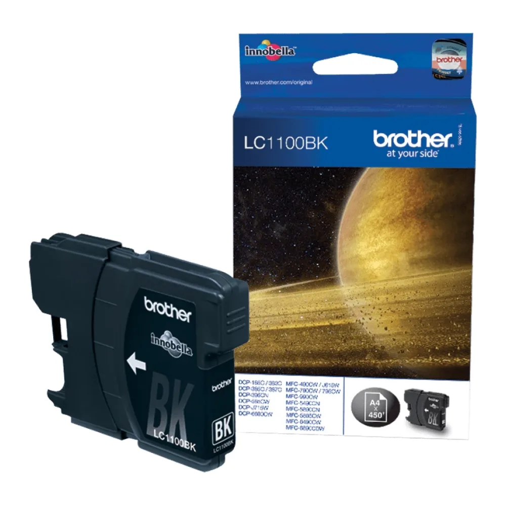 Tinta Brother LC-1100BK Negra