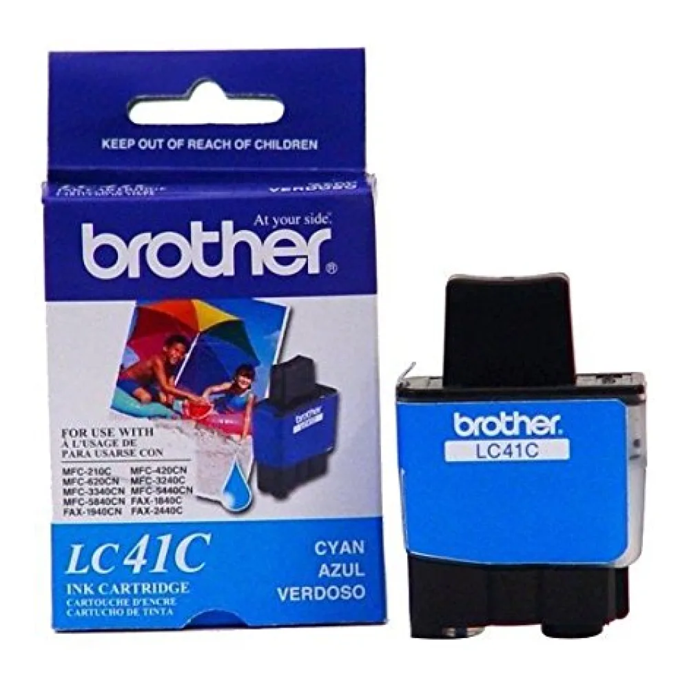 Tinta Brother LC41C Cian